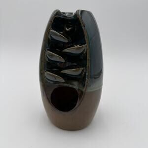 Cascade Incense Burner Waterfall Ceramic Yoga